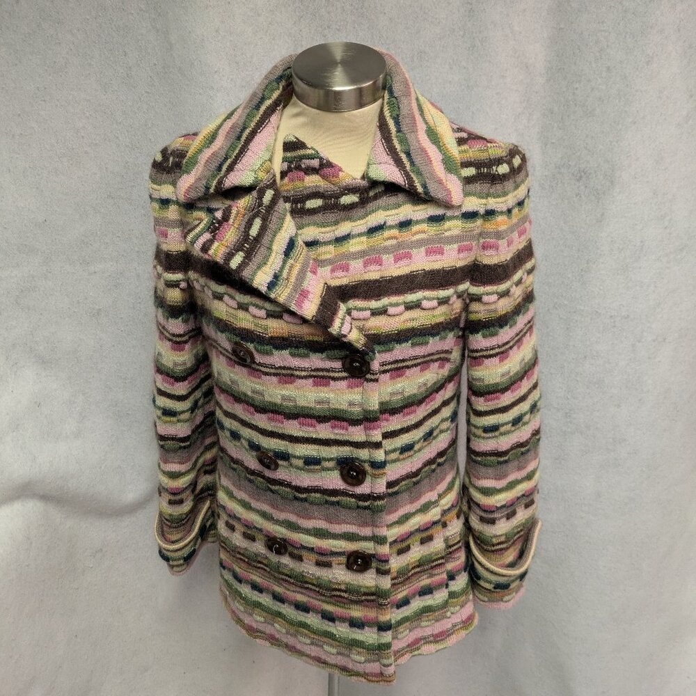 Women's Missoni Button Up Coat Size 42 (US Size 6)